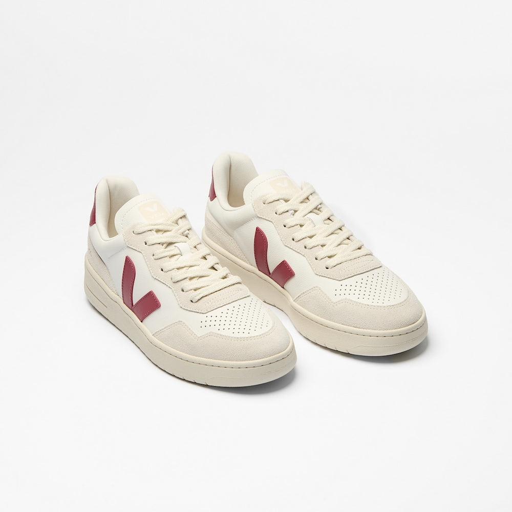 V-90 LEATHER WHITE MARSALA NATURAL — 2