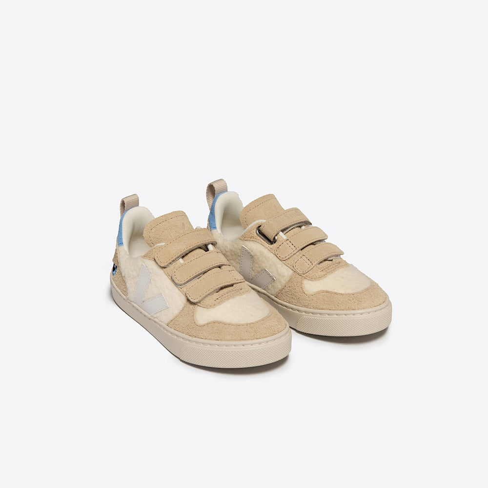 V-10 FLEECE VEJA X BIGSTUFFED PURE WHITE — 2