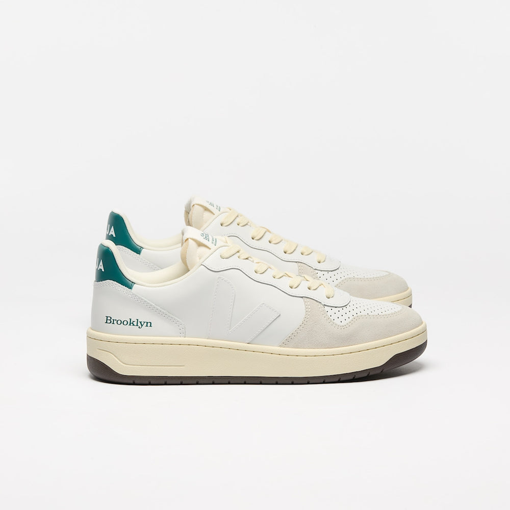 V-10 LEATHER BROOKLYN WHITE BRITTANY — 1