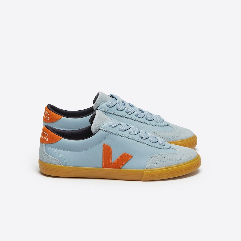 VOLLEY LEATHER VEJA X MAKE MY LEMONADE STEEL PUMPKIN — 1