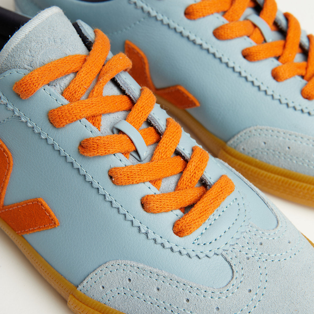 VOLLEY LEATHER VEJA X MAKE MY LEMONADE STEEL PUMPKIN — 5