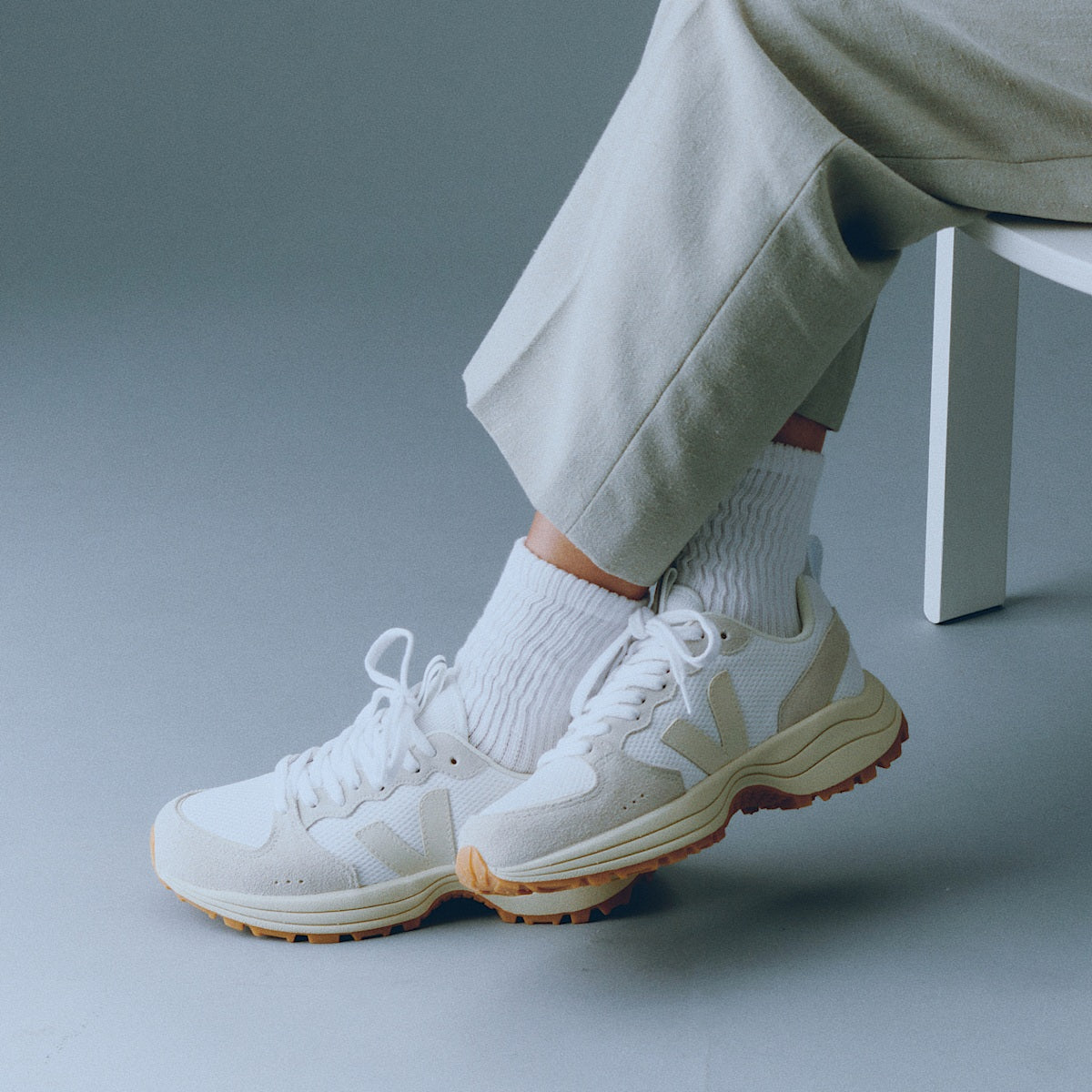 VENTURI ALVEOMESH WHITE PIERRE NATURAL — 4