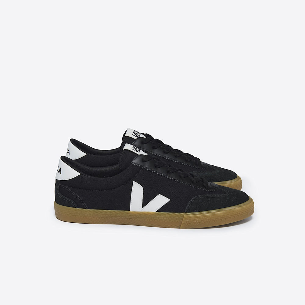 VOLLEY CANVAS BLACK WHITE NATURAL — 1