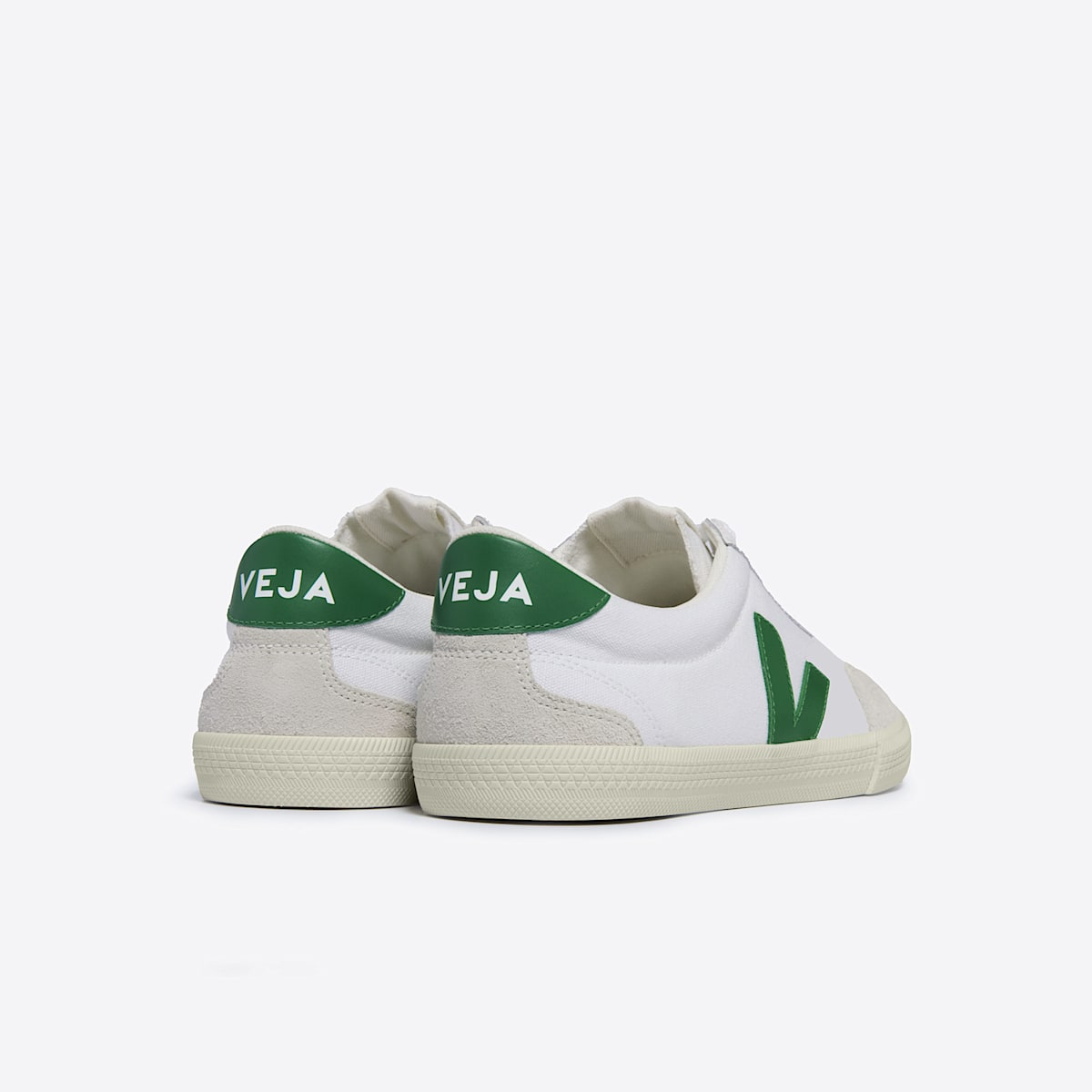 VOLLEY CANVAS WHITE EMERAUDE — 3