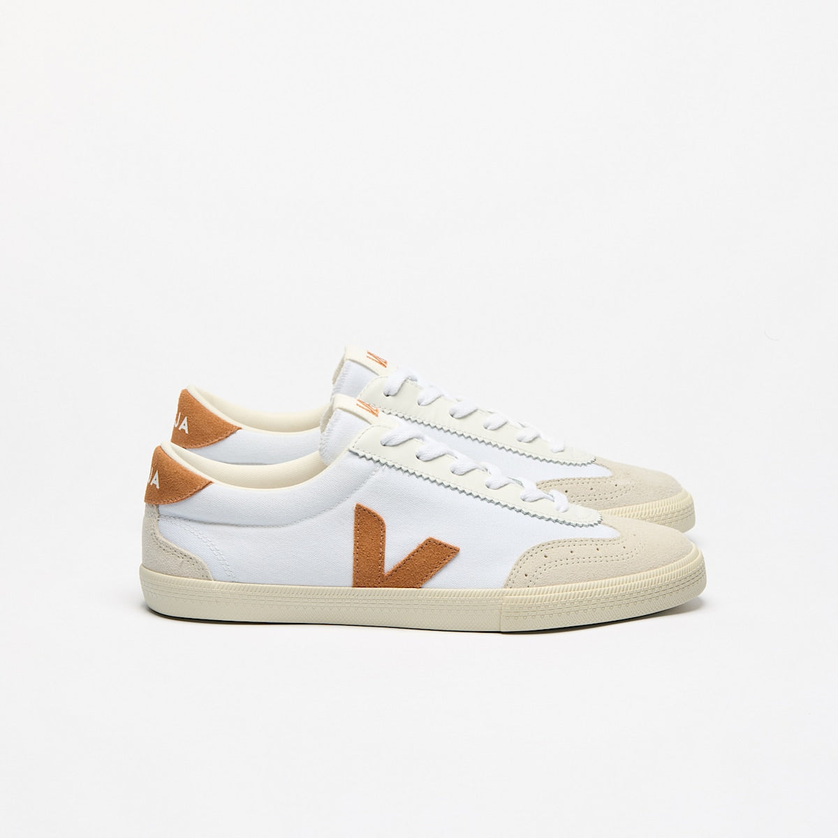 VOLLEY CANVAS WHITE UMBER — 1