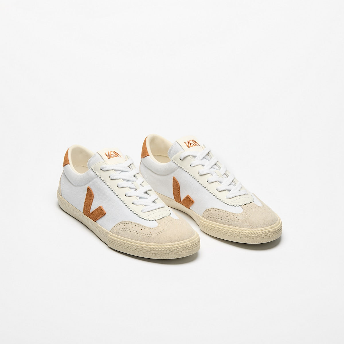 VOLLEY CANVAS WHITE UMBER — 2