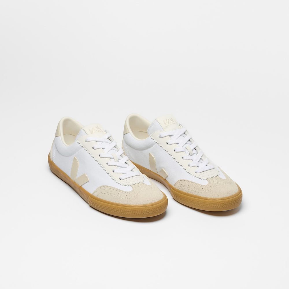 VOLLEY CANVAS WHITE PIERRE NATURAL — 2