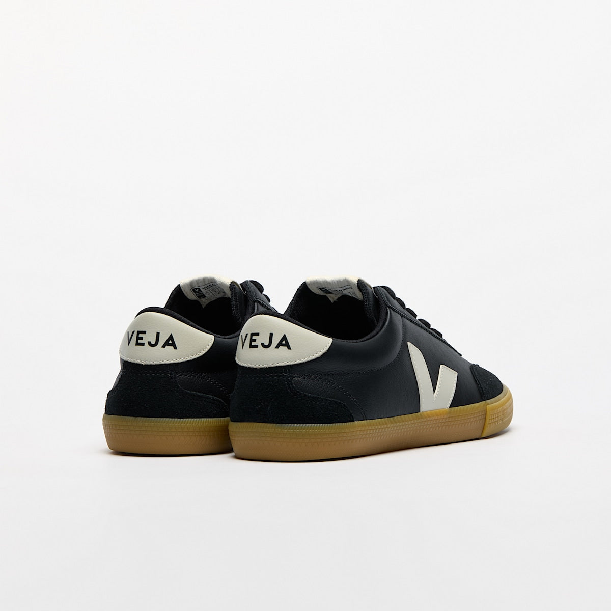 VOLLEY LEATHER BLACK PIERRE — 3