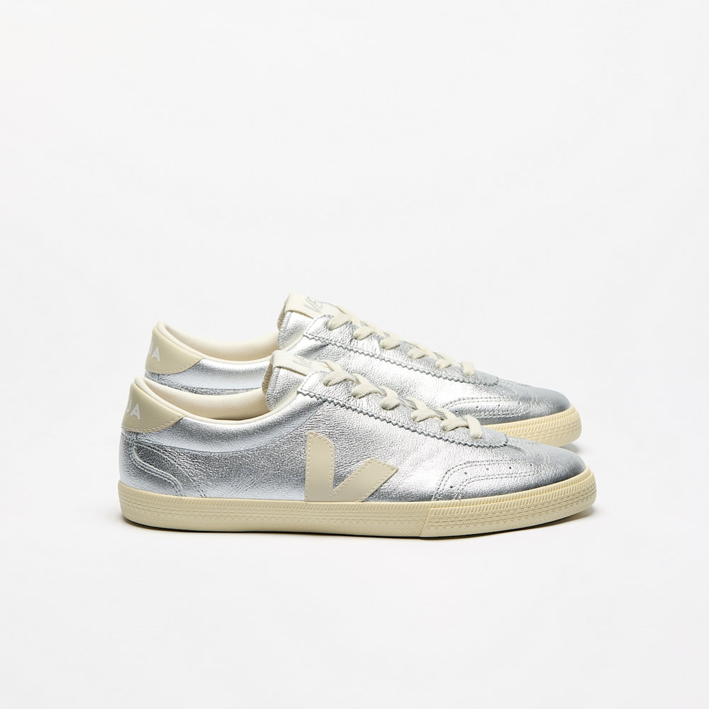 VOLLEY LEATHER SILVER PIERRE — 1