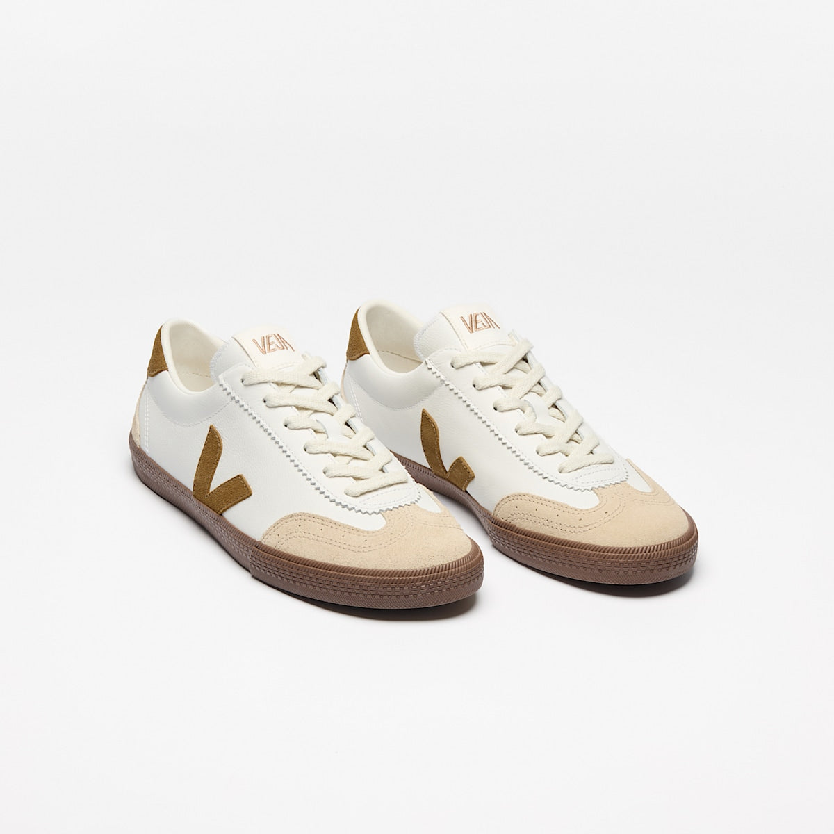 VOLLEY LEATHER WHITE TENT BARK — 2