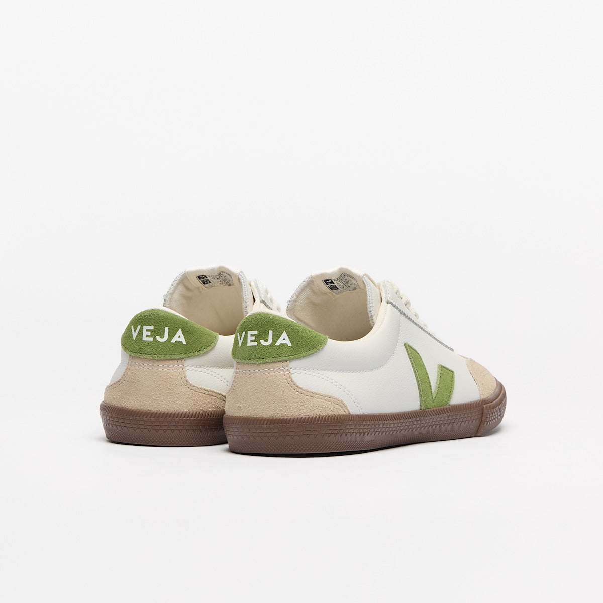 VOLLEY LEATHER WHITE KIWI BARK — 3