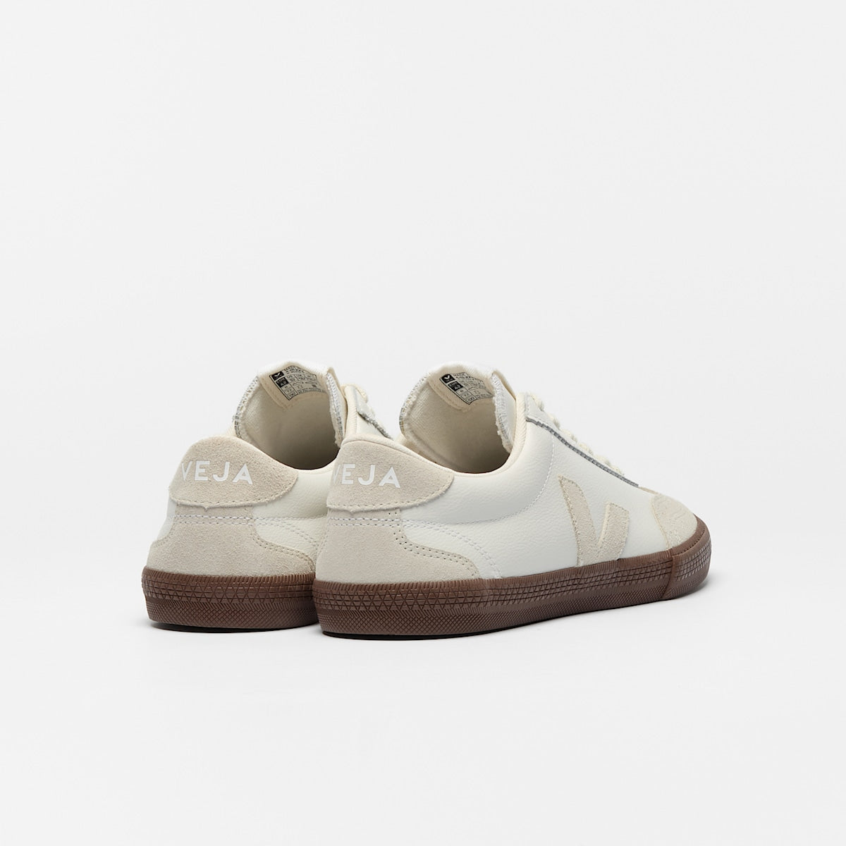 VOLLEY LEATHER WHITE NATURAL BARK — 3