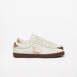 VOLLEY LEATHER WHITE PLATINE BARK — 1