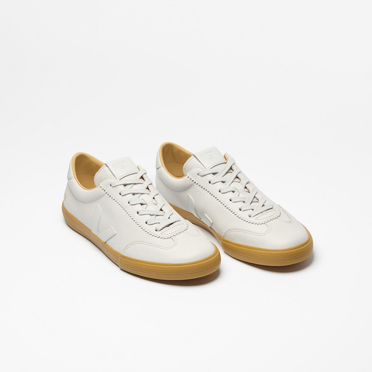 VOLLEY SIGNATURE GRAINED OILED LEATHER PEARL — 2