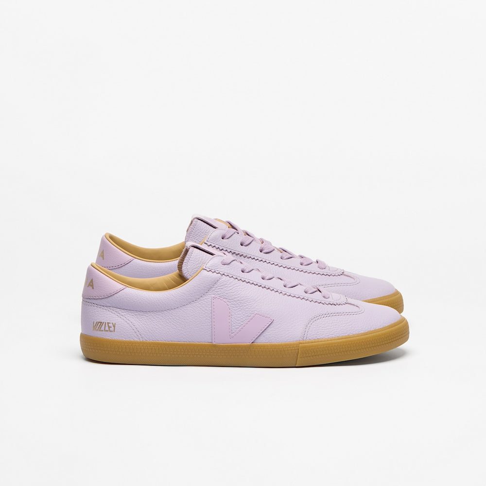 VOLLEY SIGNATURE GRAINED OILED LEATHER ORCHID — 1
