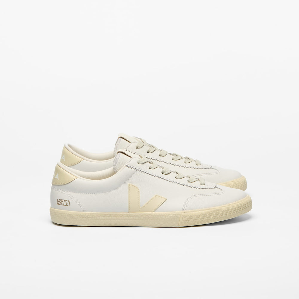 VOLLEY SIGNATURE LEATHER WHITE CALCAIRE — 1