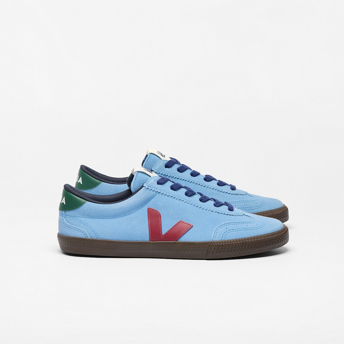 VOLLEY SUEDE AQUA MARSALA EAGLE — 1
