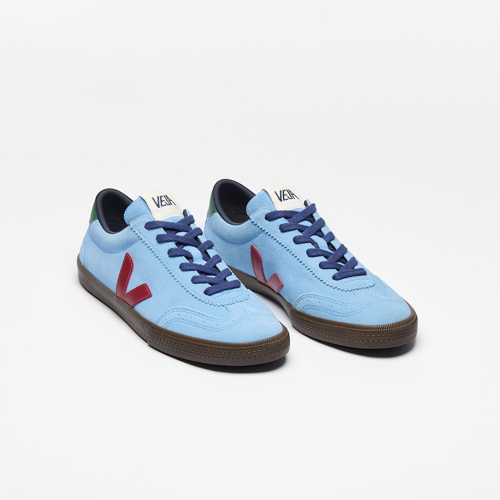 VOLLEY SUEDE AQUA MARSALA EAGLE — 2