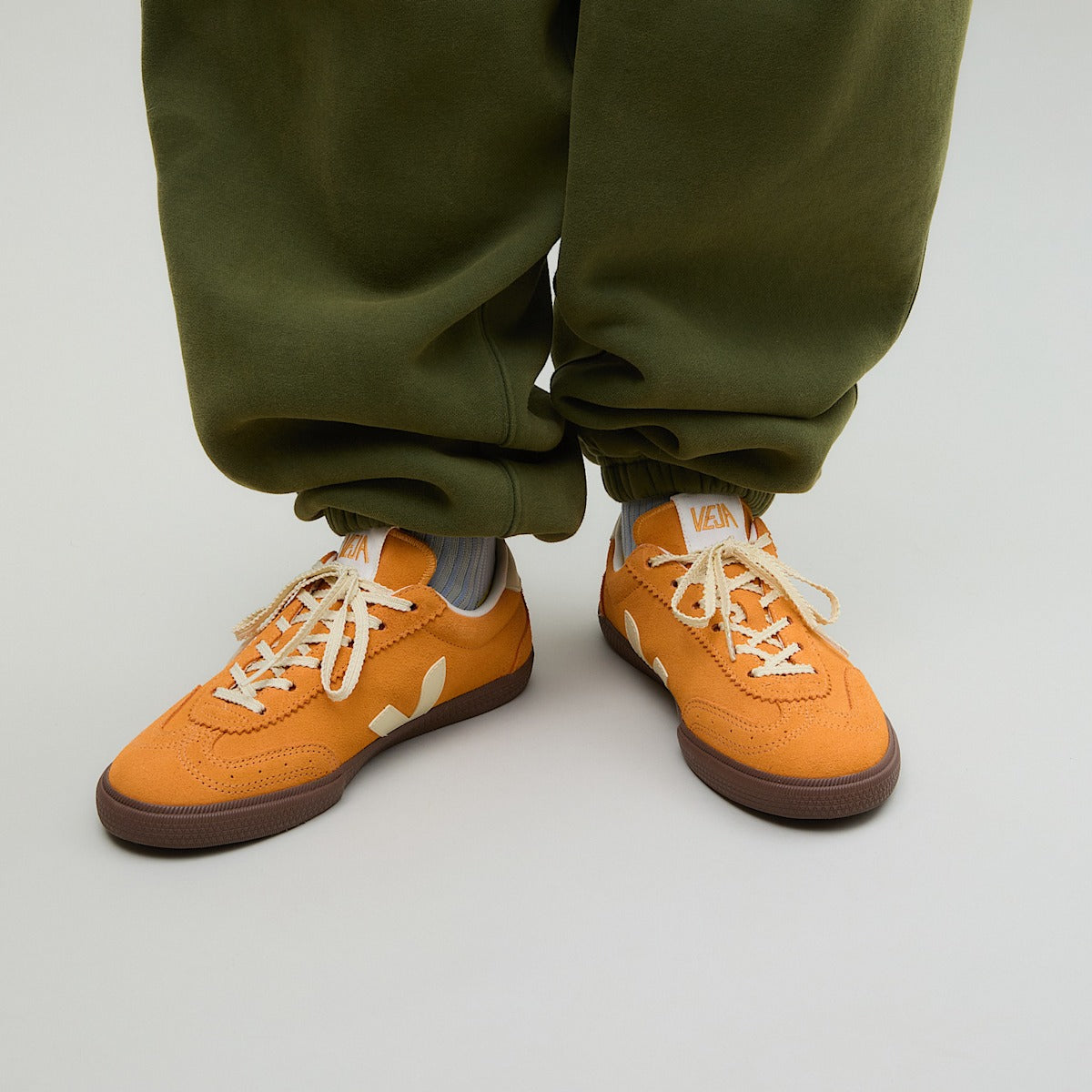 VOLLEY SUEDE MANGO CALCAIRE BARK — 4
