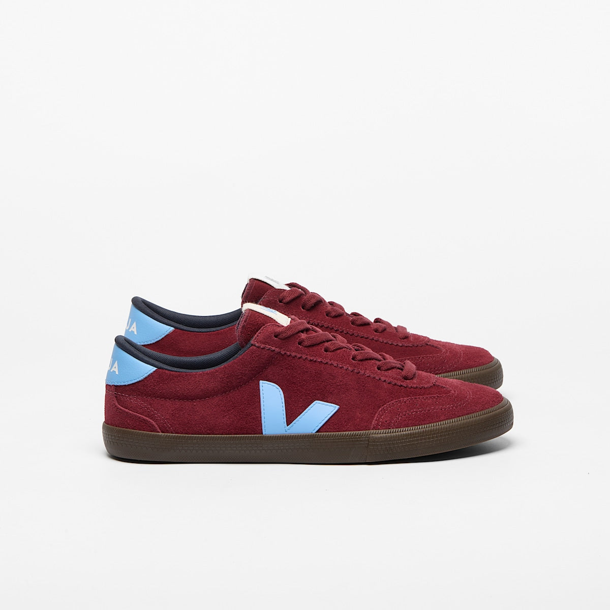 VOLLEY SUEDE GRENAT AQUA EAGLE — 1