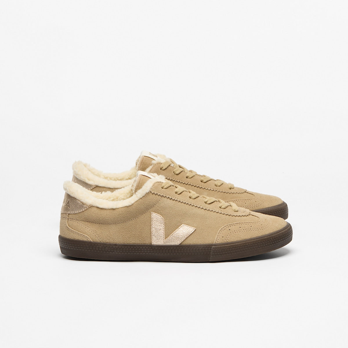 VOLLEY FURED SUEDE DUNE PLATINE EAGLE