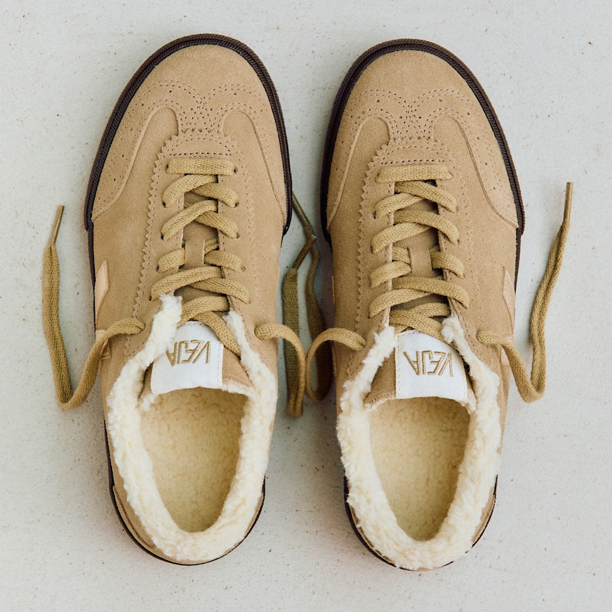 VOLLEY FURED SUEDE DUNE PLATINE EAGLE — 4