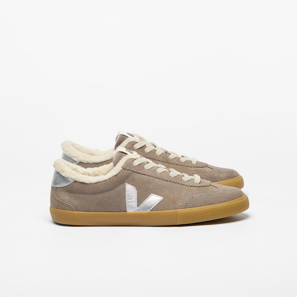 VOLLEY FURED SUEDE MOONROCK SILVER — 1