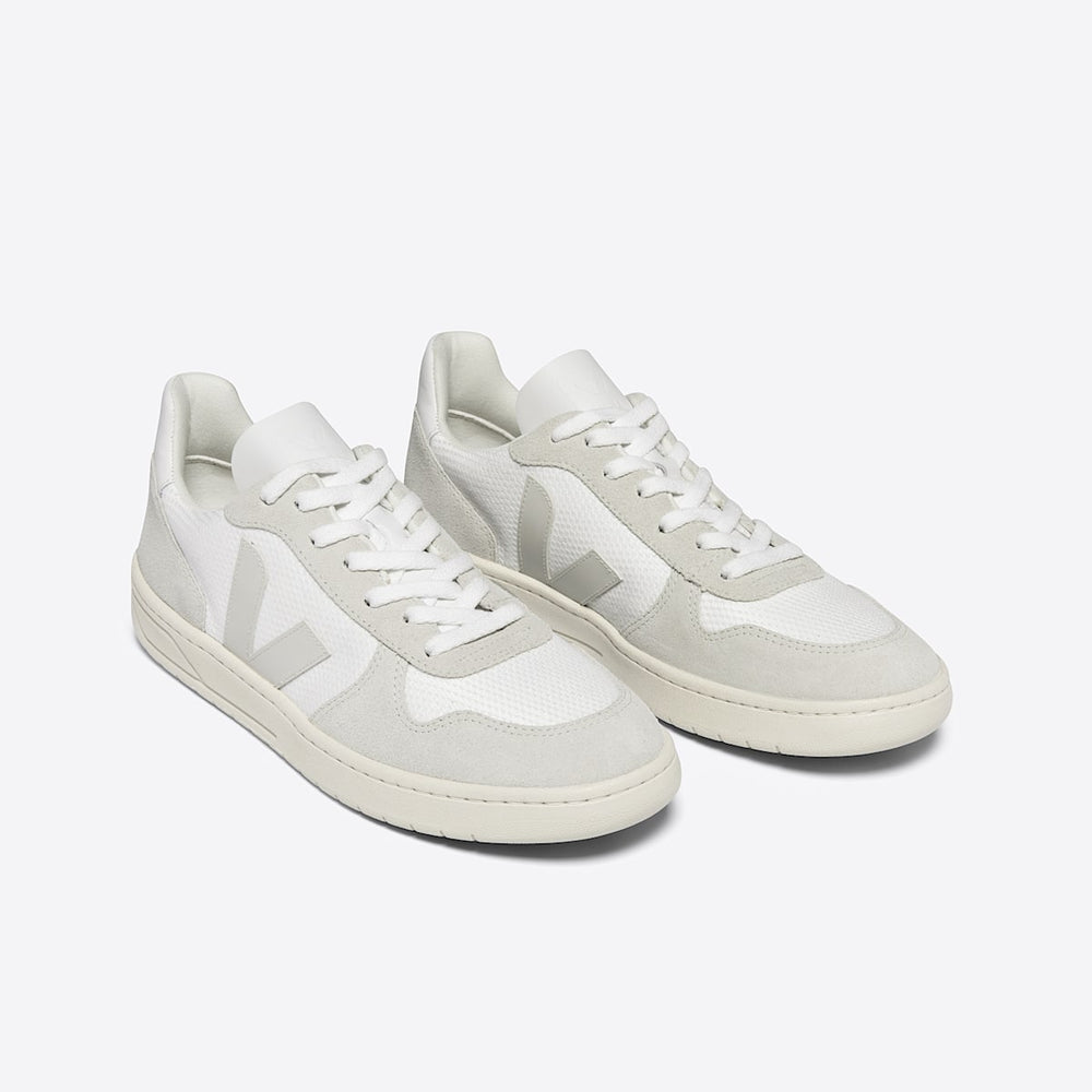 V-10 B-MESH WHITE NATURAL PIERRE — 2