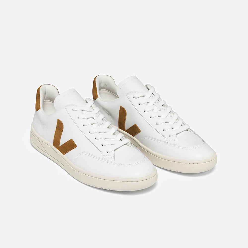 V-12 LEATHER WHITE CAMEL — 2