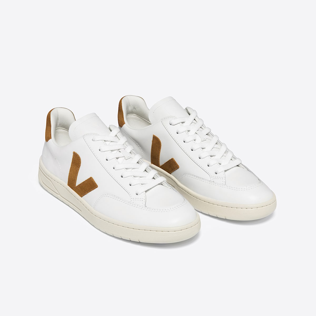 V-12 LEATHER WHITE CAMEL — 2