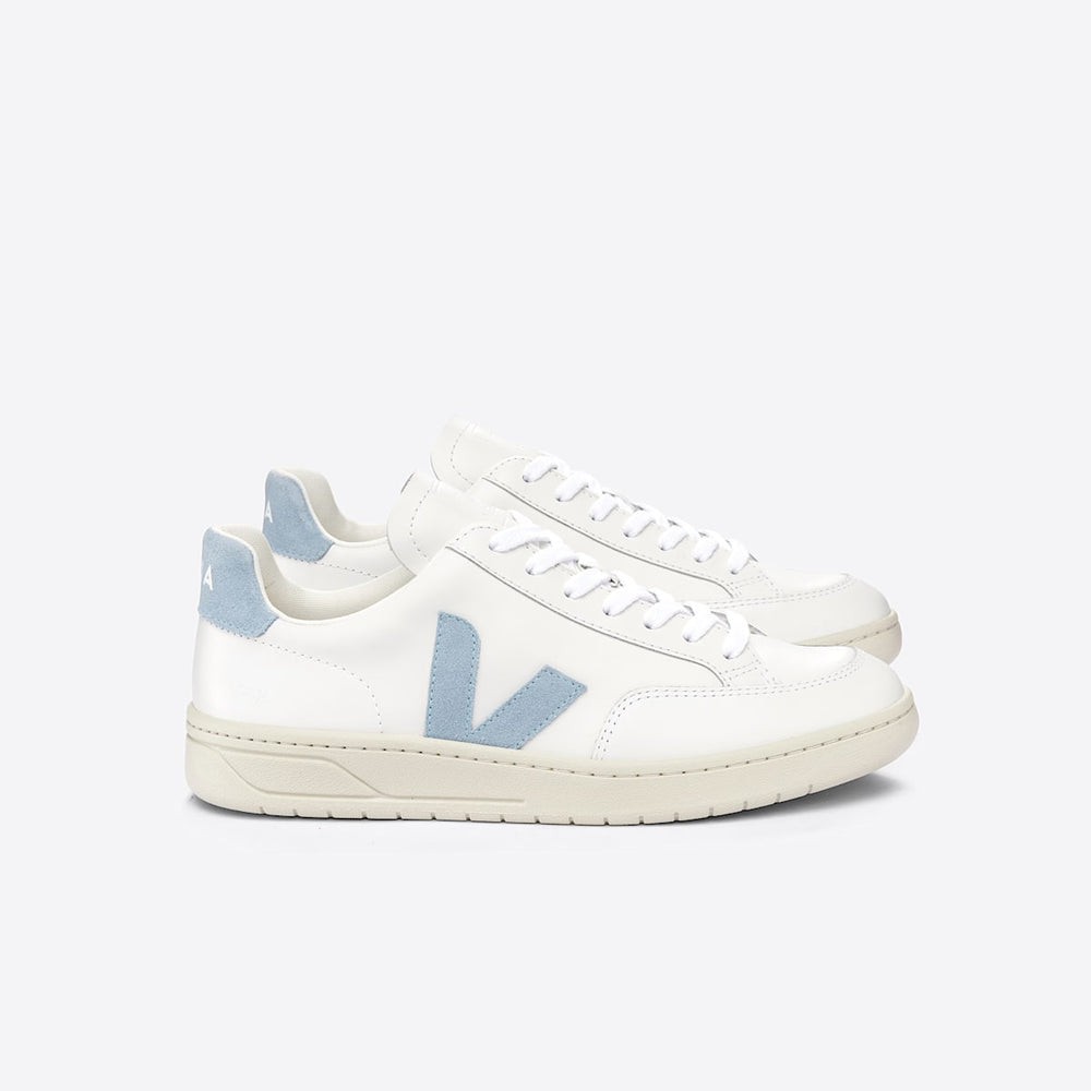 V-12 LEATHER WHITE STEEL — 1