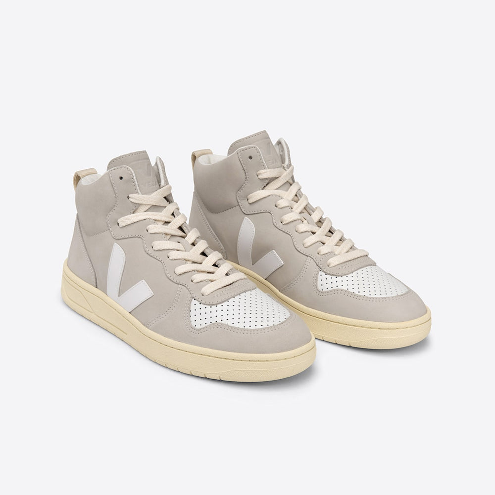 V-15 NUBUCK NATURAL WHITE — 2