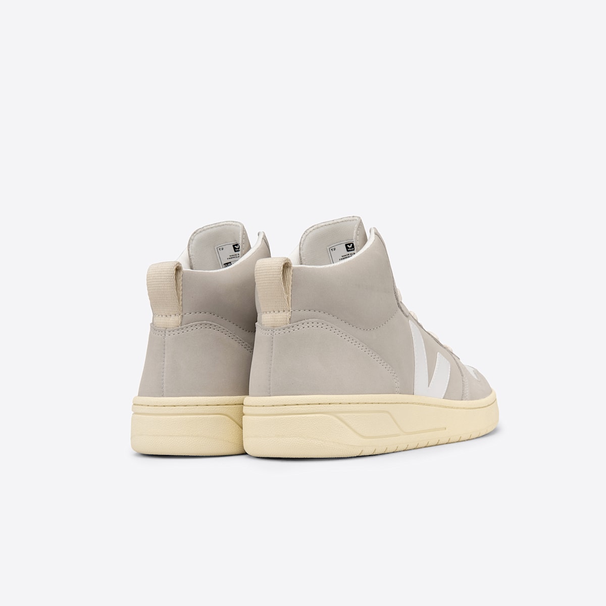 V-15 NUBUCK NATURAL WHITE — 3
