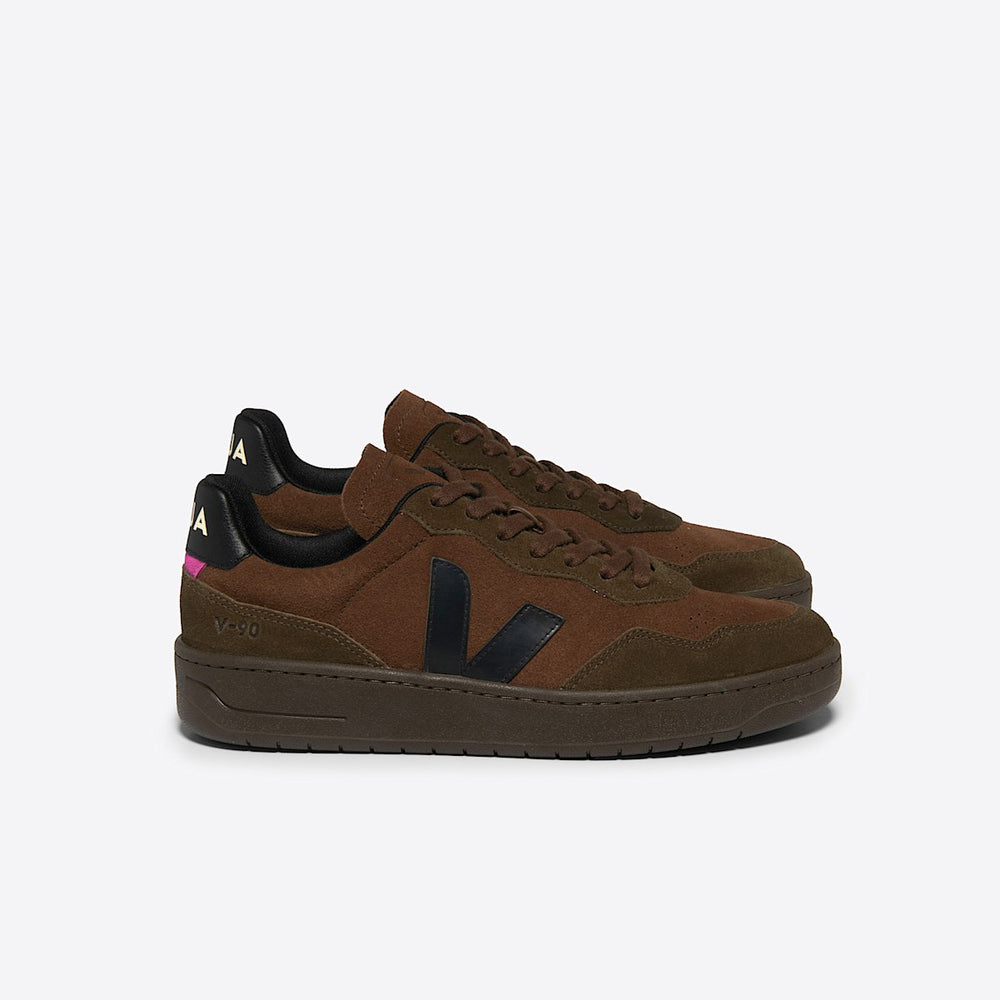 V-90 SUEDE WALNUT BLACK — 1